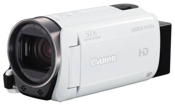 Цифровая видеокамера Canon LEGRIA HF R706 белый