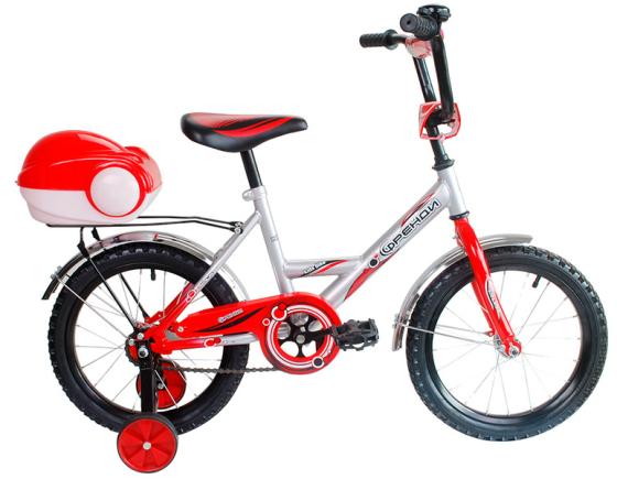 Велосипед двухколёсный RT Мультяшка Френди 1601 16" красный XB1601