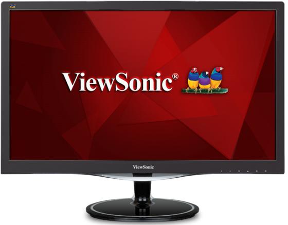 Монитор 27" ViewSonic VX2757-MHD черный TFT-TN 1920x1080 250 cd/m^2 2 ms HDMI DisplayPort VGA Аудио VS16327