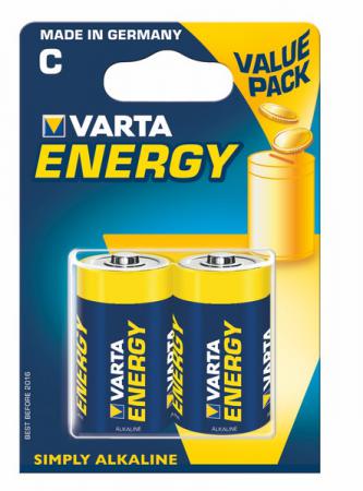Батарейки Varta Energy C LR14 2 шт