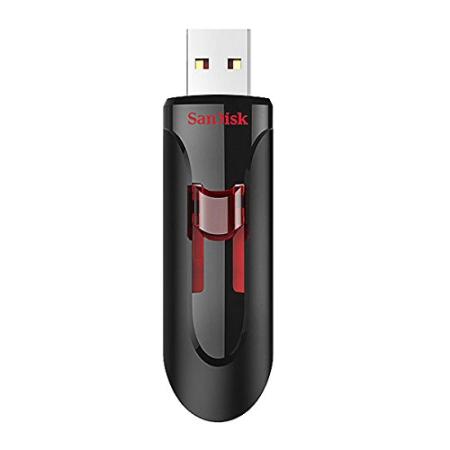 Флешка USB 256Gb Sandisk Cruzer Glide SDCZ600-256G-G35 черный красный флеш диск sandisk 32gb usb 3 0 cruzer glide 3 0 sdcz600 032g g35