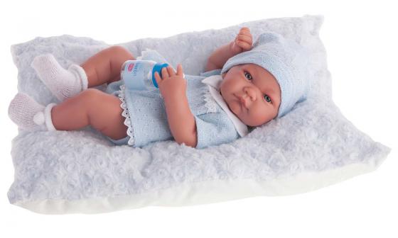 Кукла-младенец Munecas Antonio Juan Нико, мальчик, в голубом 42 см 5053B