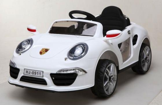 Электромобиль "Porsche 911" 1TOY Белый Т58721