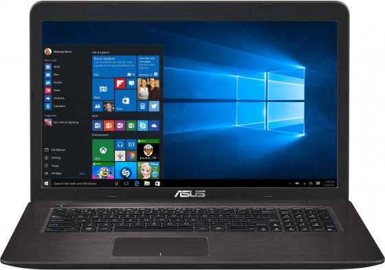 Ноутбук ASUS X756UA-TY013T 17.3" 1600x900 Intel Core i3-6100U 1Tb 6Gb Intel HD Graphics 520 черный Windows 10 Home 90NB0A01-M00420