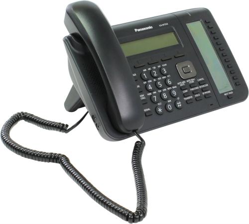 Телефон IP Panasonic KX-NT553RUB черный