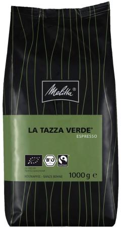 Кофе Melitta La Tazza Verde Espresso в зернах 1кг