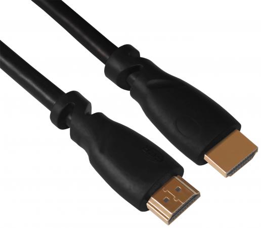 Кабель HDMI 1.8м Greenconnect v1.4 экранированный черный GCR-HM310-1.8m