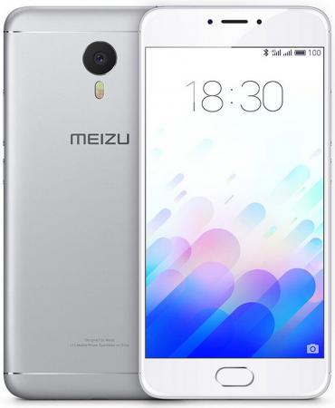 Смартфон Meizu M3 Note серебристый 5.5" 16 Гб LTE Wi-Fi GPS M681H