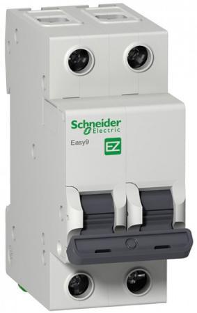 Автоматический выключатель Schneider Electric EASY 9 2П 16А В 4,5кА 230В EZ9F14216