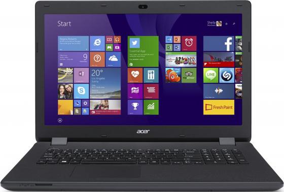 Ноутбук Acer ES1-731G-C4E3 17.3" 1600x900 Intel Celeron-N3050 500Gb 2Gb nVidia GeForce GT 910M 2048 Мб черный Windows 10 Home NX.MZTER.012