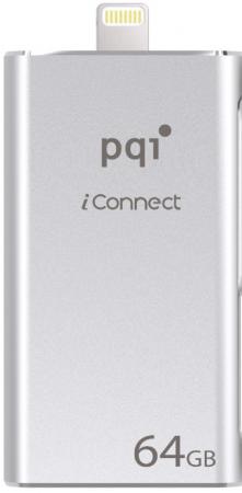 

Флешка USB 64Gb PQI iConnect mini 6I04-064GR1001 серый