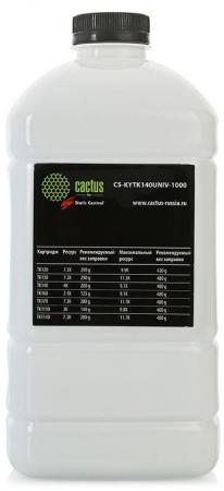 Тонер Cactus CS-KYTK140UNIV-1000 для Kyocera Universal черный 1000гр