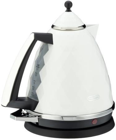 

Чайник электрический DeLonghi KBJ2001.W 2000 Вт белый 1.7 л пластик