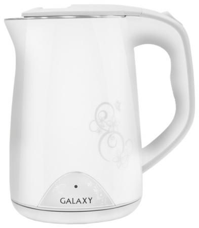 

Чайник GALAXY GL0301 2000 Вт белый рисунок 1.5 л пластик