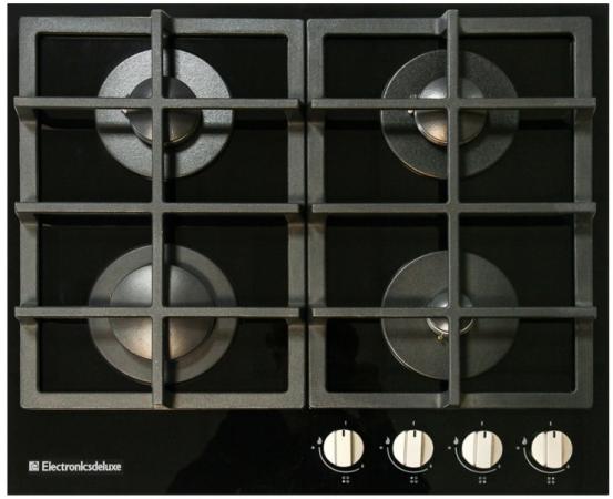 Варочная панель газовая Electronicsdeluxe GG4 750229F-012 черный