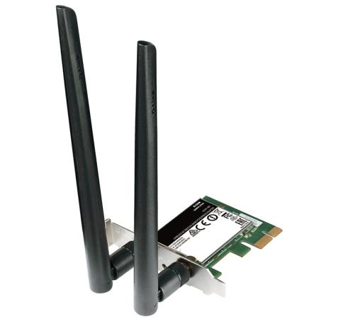 

Беспроводной PCI-E адаптер D-Link DWA-582/A1A 802.11n 300Mbps 2.4ГГц
