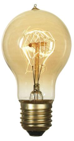 Лампа накаливания колба Lussole E27 60W 2700K GF-E-719