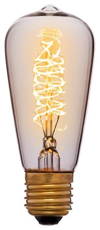 Лампа накаливания колба Sun Lumen E27 60W 2200K 052-245