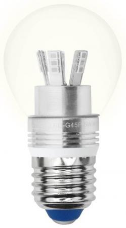 Лампа светодиодная шар Uniel Crystal E27 5W 3000K LED-G45P-5W/WW/E27/CL