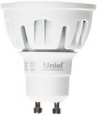 Лампа светодиодная полусфера Uniel Merli GU10 6W 4500K LED-JCDR-6W/NW/GU10/FR/38D ALM01WH