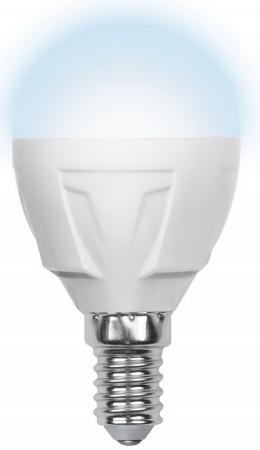 Лампа светодиодная шар Volpe Simple E14 6W 4500K LED-G45-6W/NW/E14/FR/S