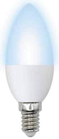 Лампа светодиодная свеча Volpe Optima E14 6W 4500K LED-C37-6W/NW/E14/FR/O