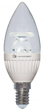 Лампа светодиодная свеча Наносвет L212 E14 6.5W 2700K LC-CDCL-6.5/E14/827