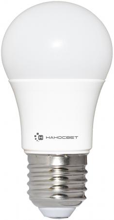 Лампа светодиодная груша Наносвет E27 7.5W 4000K LC-P45-7.5/E27/840 L207