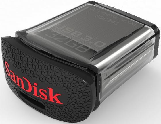 Флешка USB 32Gb SanDisk Ultra Fit SDCZ43-032G-GAM46 черный