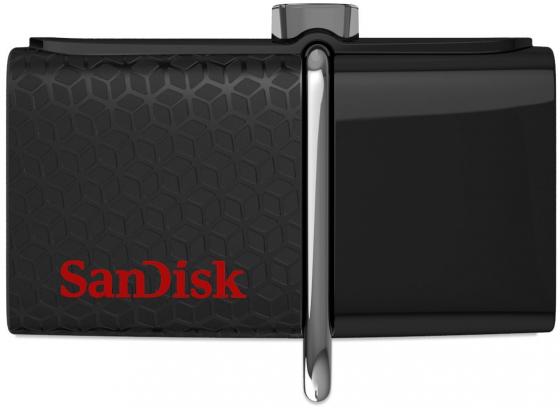 Флешка USB 64Gb SanDisk Ultra Dual SDDD2-064G-GAM46 черный