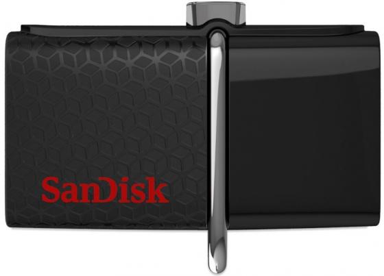 Флешка USB 128Gb SanDisk Ultra Dual SDDD2-128G-GAM46 черный