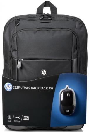 Сумка для ноутбука 15.6" HP Case Essentials Backpack E5L03AA искусственная кожа нейлон черный