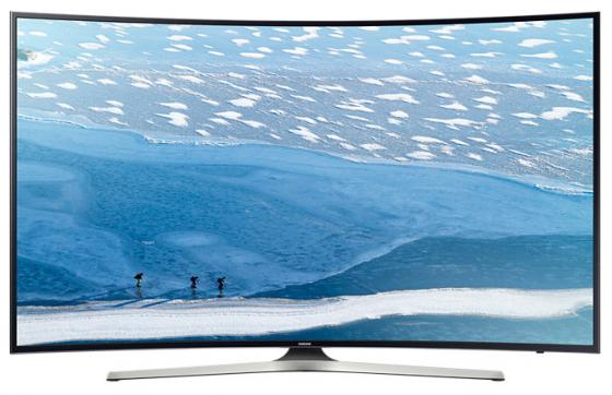 Телевизор LED 49" Samsung UE49KU6300UXRU черный 3840x2160 200 Гц Wi-Fi Smart TV RJ-45