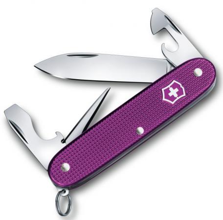 Нож перочинный Victorinox Pioneer Alox 0.8201.L16 8 функций 93мм фиолетовый