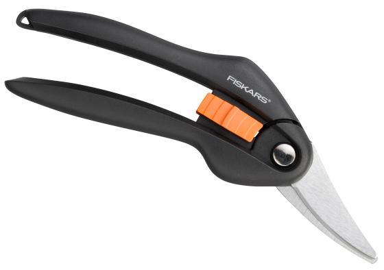 Ножницы универсальные Fiskars SingleStep P27 черный/оранжевый 111270
