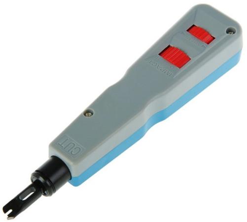 Инструмент для заделки контактов HT3140N-110 ножи LAN-PND-110 Lanmaster