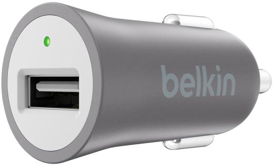 Автомобильное зарядное устройство Belkin F8M730btGRY 2.4А USB серый