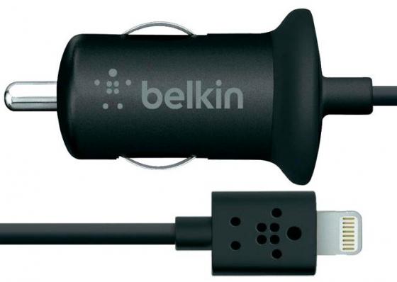 Автомобильное зарядное устройство Belkin F8J075btBLK 2.1A 8-pin Lightning черный