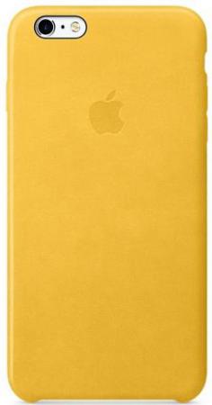 Накладка Apple Leather Case для iPhone 6S Plus iPhone 6 Plus желтый MMM32ZM/A