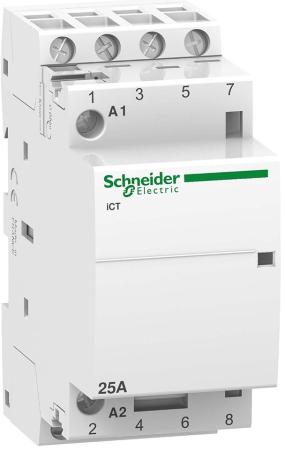 Контактор Schneider Electric iCT25A 4НО 220/240В АС A9C20834