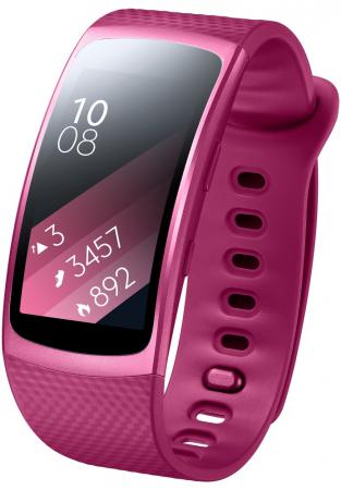Смарт-часы Samsung Galaxy Gear Fit 2 SM-R360 розовый SM-R3600ZIASER