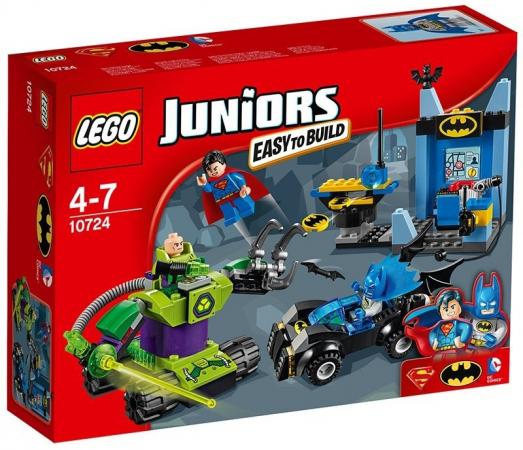 Конструктор Lego Джуниорс Бэтмен и Супермен против Лекса Лютора 164 элемента 10724