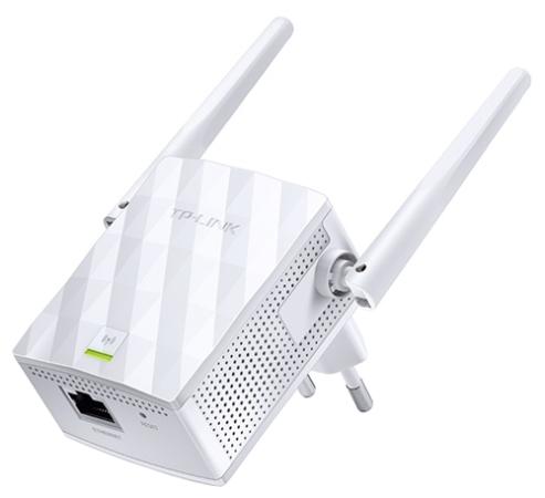 Точка доступа TP-LINK TL-WA855RE 802.11n 300Mbps 2.4 ГГц 1xLAN RJ-45 белый