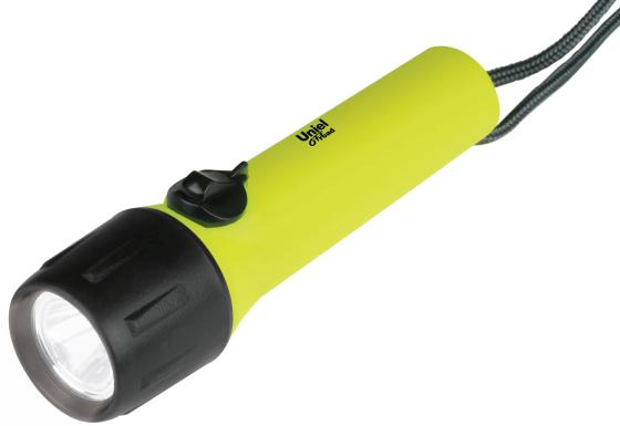 Карманный светодиодный фонарь Uniel (08789) от батареек 166х44 85 лм P-WP011-BB Yellow