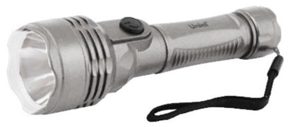 Ручной светодиодный фонарь Uniel (UL-00000206) от батареек 148х44 35 лм S-LD044-C Silver