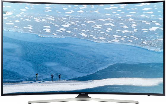 Телевизор LED 40" Samsung UE40KU6300UX черный серый 3840x2160 Smart TV Wi-Fi RJ-45 UE40KU6300UX