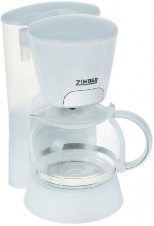 Кофеварка Zimber ZM-10686 700 Вт белый