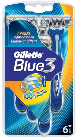 Бритвенный станок Gillette Blue 3 6 81528510