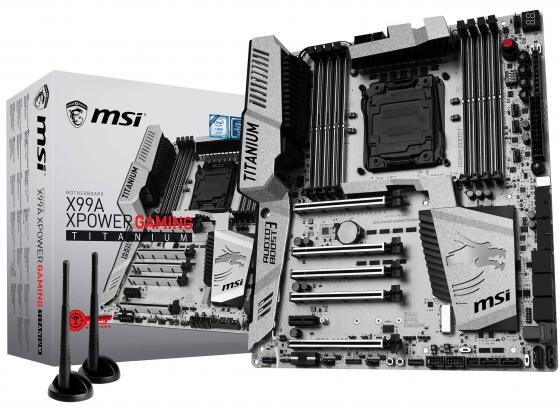 Материнская плата MSI X99A XPOWER GAMING TITANIUM Socket 2011-3 X99 8xDDR4 5xPCI-E 16x 10xSATAIII ATX Retail