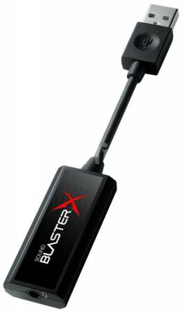 Звуковая карта USB Creative Sound BlasterX G1 70SB171000000 Retail